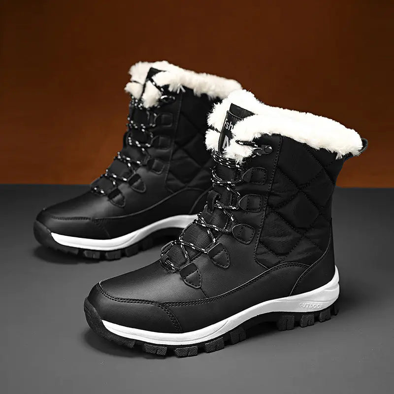 Plus Velvet Padded Women's Warm Snow Boots