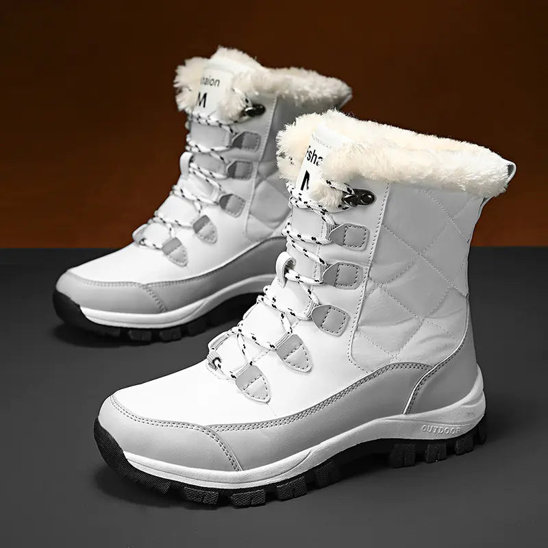 Plus Velvet Padded Women's Warm Snow Boots