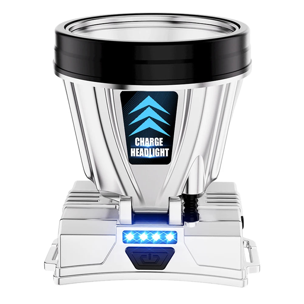 Super Bright Rechargeable Headlight 1200mAh High Power Headlamp Waterproof Emergency Fishing Camping Lantern Head Flashlight