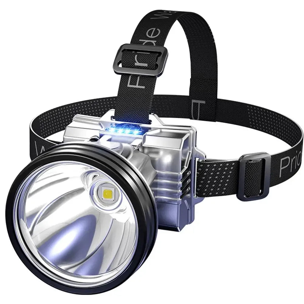 Super Bright LED Rechargeable High-power Headlights High Brightness Emergency Charging Outdoor Head Flashlight Fishing Lamp