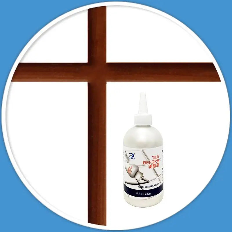 280ml Tile Gap Repair Agent Strong Waterproof Ceramic Tile Grout Crack Filling Bathtub Fixing Mending Glue Home Bathroom Caulk