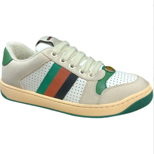 GUCCI Screener Leather Sneakers (One Pair)