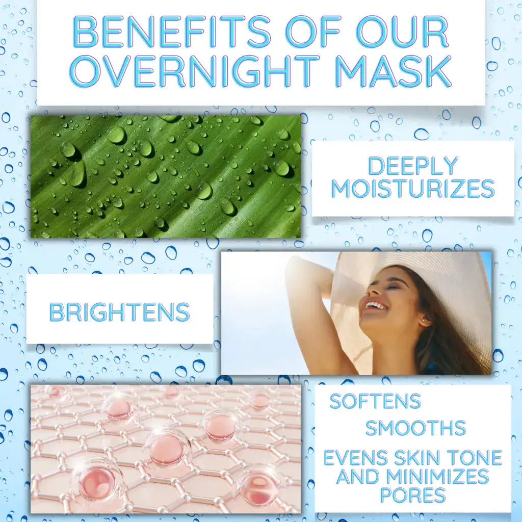 Overnight Glow Vitamin C Hyaluronic Mask 4oz
